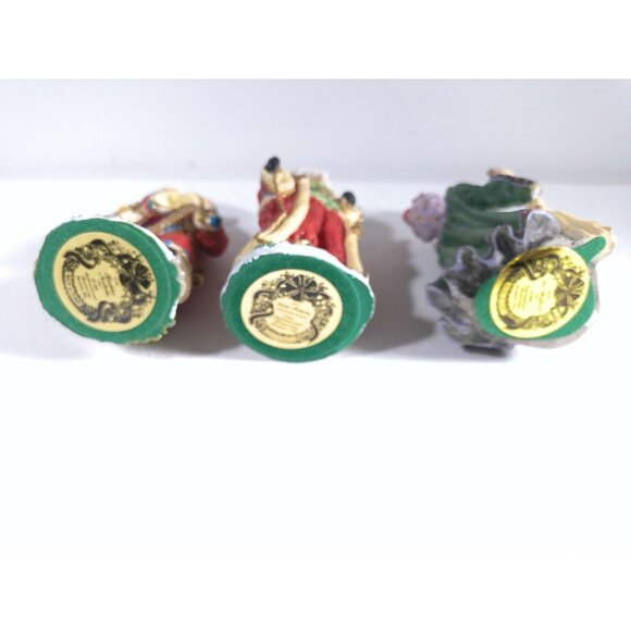 3 Boxes Of The International Santa Claus Collection Figures With Original Boxes - Picture 11 of 11